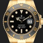 Rolex Submariner Date 126618LN (2022) - Black dial 41 mm Yellow Gold case (2/8)