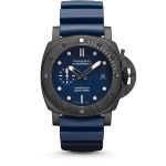 Panerai Luminor Submersible PAM01232 (2025) - Blue dial 44 mm Carbon case (1/1)