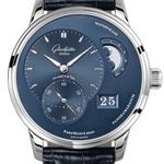 Glashütte Original PanoMaticLunar 1-90-02-46-32-61 (2025) - Blauw wijzerplaat 40mm Staal (1/1)