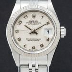 Rolex Lady-Datejust 79174 (2005) - Wit wijzerplaat 26mm Staal (1/7)