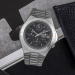 Omega Speedmaster 376.0806 (1984) - Zwart wijzerplaat Staal (1/8)