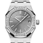 Audemars Piguet Royal Oak Selfwinding 15551ST.ZZ.1356ST.06 (2024) - Blauw wijzerplaat 37mm Staal (6/6)