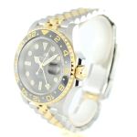 Rolex GMT-Master II 126713GRNR (2025) - Zwart wijzerplaat 40mm Goud/Staal (2/7)