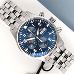 IWC Pilot Chronograph IW377717 (2017) - Blue dial 43 mm Steel case (1/7)