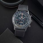 Breitling Navitimer 01 (46 MM) MB012822/BE51 (Onbekend (willekeurig serienummer)) - Zwart wijzerplaat 46mm Staal (1/8)