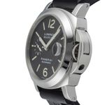 Panerai Luminor Marina Automatic PAM00104 (Unknown (random serial)) - Black dial 44 mm Steel case (6/8)