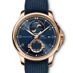 IWC Portuguese IW344001 (2024) - Blauw wijzerplaat 45mm Roodgoud (1/1)