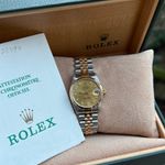 Rolex Datejust 31 68273 (1989) - Champagne wijzerplaat 31mm Goud/Staal (1/8)