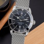 Breitling Superocean Heritage II 46 AB2020121B1A1 (Unknown (random serial)) - Black dial 46 mm Steel case (3/8)