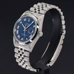 Rolex Datejust 36 16200 (2000) - Blauw wijzerplaat 36mm Staal (4/8)