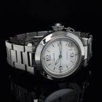 Cartier Pasha C 1031 (Unknown (random serial)) - 35 mm Steel case (2/8)
