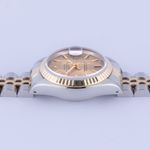 Rolex Lady-Datejust 69173 (1993) - Champagne dial 26 mm Gold/Steel case (5/8)