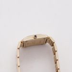 Cartier Tank Française 1820 (1996) - White dial 20 mm Yellow Gold case (6/8)