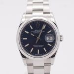 Rolex Datejust 36 126200 (2021) - Blue dial 36 mm Steel case (2/8)