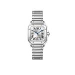 Cartier Santos WSSA0082 (2025) - Silver dial 27 mm Steel case (1/8)