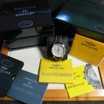 Breitling Bentley Mark VI P26362 (2008) - Wit wijzerplaat 42mm Staal (4/4)