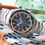 Omega Seamaster Planet Ocean Chronograph 2210.50.00 (Onbekend (willekeurig serienummer)) - Zwart wijzerplaat 46mm Staal (2/8)