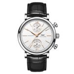 IWC Portofino Chronograph IW391406 (2023) - Zilver wijzerplaat 39mm Staal (1/1)