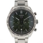 TAG Heuer Carrera CBN2A10 (2026) - Groen wijzerplaat 44mm Staal (1/3)