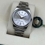 Rolex Oyster Perpetual 41 124300 (2024) - Zilver wijzerplaat 41mm Staal (7/8)