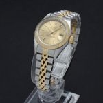 Rolex Lady-Datejust 79173 (2001) - Gold dial 26 mm Gold/Steel case (2/7)