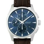 Hamilton Jazzmaster Auto Chrono H32586541 (2024) - Blue dial 42 mm Steel case (1/1)