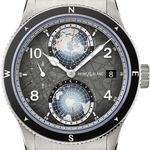 Montblanc 1858 130982 (2024) - Grey dial 42 mm Titanium case (5/5)