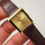 Rolex Cellini 4100 (1976) - Champagne dial 25 mm Yellow Gold case (7/8)