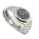 Audemars Piguet Royal Oak Selfwinding 15400ST.OO.1220ST.03 (2014) - Blue dial 41 mm Steel case (5/6)