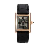 Cartier Tank Louis Cartier WGTA0092 (2025) - Grey dial 26 mm Rose Gold case (2/8)