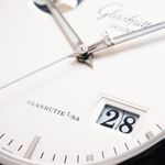 Glashütte Original Senator Panorama Date Moon Phase 100-04-13-02-04 (2013) - Silver dial 41 mm Steel case (7/7)