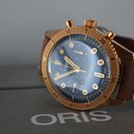 Oris Divers Sixty Five 01 771 7744 3185-Set LS (Onbekend (willekeurig serienummer)) - Blauw wijzerplaat 43mm Brons (3/4)