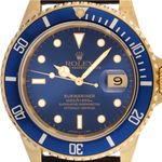 Rolex Submariner Date 16618 (1987) - 40mm Geelgoud (1/8)