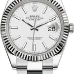 Rolex Datejust 41 126334 (2024) - White dial 41 mm Steel case (1/1)