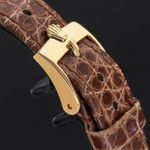 Rolex Cellini 6110 (2008) - Pearl dial 26 mm Yellow Gold case (8/8)