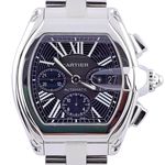 Cartier Roadster 2618 (Onbekend (willekeurig serienummer)) - Zwart wijzerplaat 40mm Staal (2/8)