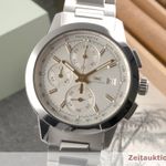 IWC Ingenieur Chronograph IW380801 (2020) - Silver dial 42 mm Steel case (3/8)