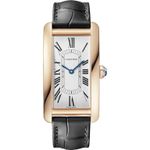 Cartier Tank Américaine WGTA0134 (2024) - Zilver wijzerplaat Onbekend Roségoud (1/1)