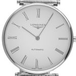 Longines La Grande Classique L4.918.4.11.6 (2025) - Wit wijzerplaat 38mm Staal (1/6)