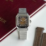 Cartier Santos WSSA0065 (2024) - Brons wijzerplaat 35mm Staal (4/4)