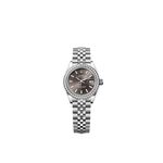 Rolex Lady-Datejust 279384RBR (2025) - Grijs wijzerplaat 28mm Staal (1/1)