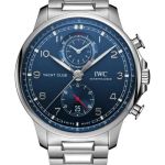 IWC Portuguese Yacht Club Chronograph IW390701 (2026) - Blauw wijzerplaat 45mm Staal (1/1)