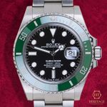 Rolex Submariner Date 126610LV (2025) - Zwart wijzerplaat 41mm Staal (1/8)