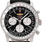 Breitling Navitimer 01 AB0120 (2015) - Zwart wijzerplaat 43mm Staal (1/5)