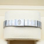 Cartier Santos Galbée 1567 (1999) - White dial 24 mm Gold/Steel case (6/8)