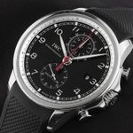 IWC Portuguese Yacht Club Chronograph IW390204 (2011) - Zwart wijzerplaat 45mm Staal (3/7)