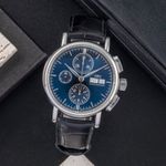 IWC Portofino Chronograph IW378303 (Unknown (random serial)) - Black dial 41 mm Steel case (1/8)