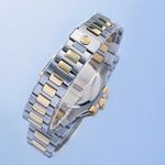 Patek Philippe Nautilus 3800/1 (1985) - Blauw wijzerplaat 39mm Goud/Staal (5/6)