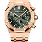 Audemars Piguet Royal Oak Chronograph 26240OR.OO.1320OR.04 (2025) - Green dial 41 mm Rose Gold case (1/1)