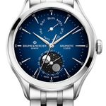 Baume & Mercier Clifton M0A10725 (2025) - Blauw wijzerplaat 42mm Staal (1/1)